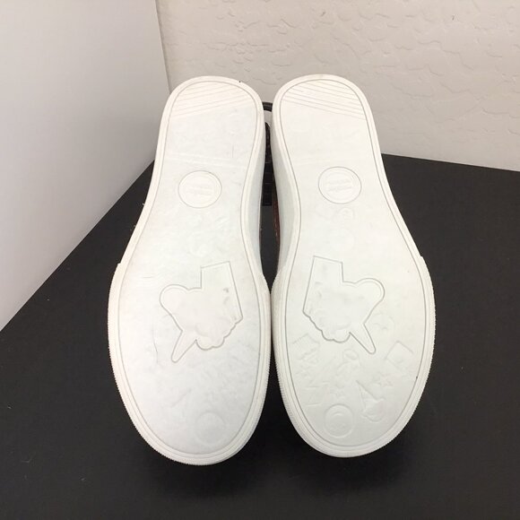 NWT Wonder Nation Girls Casual Ruffle Rose Gold Slip On Sneaker Size 3 - Picture 7 of 7